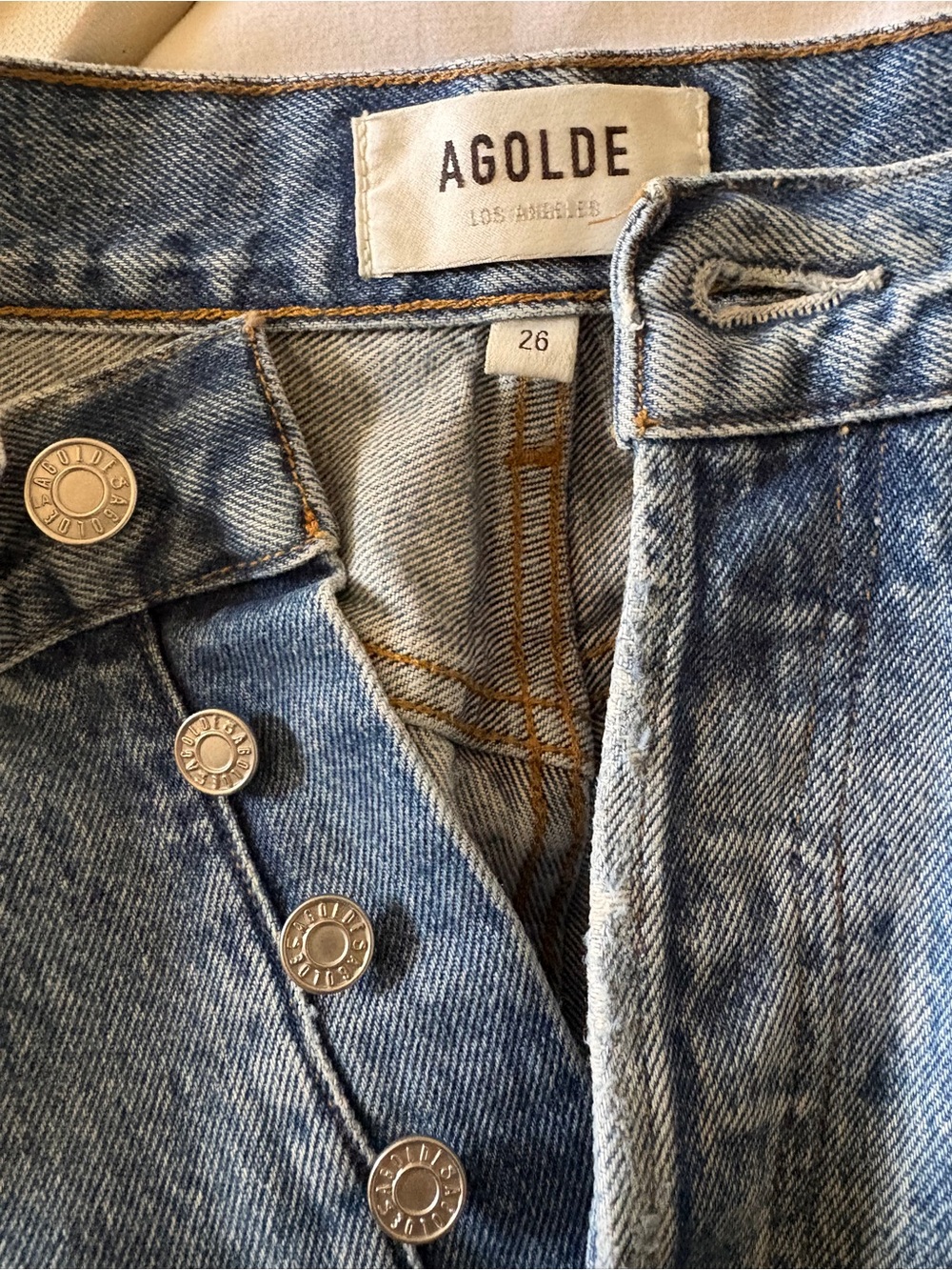 Agolde Riley Crop Jeans - Picture 8 of 13